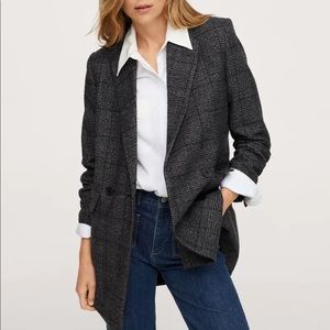 Mango double breasted coat